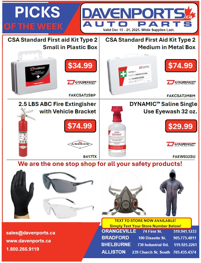 Davenports Picks of the Week – Dec 15 – 21, 2025